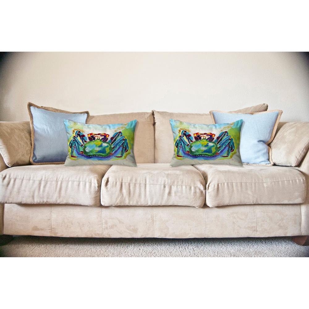 King Crab No Cord Pillow 16x20. Picture 2