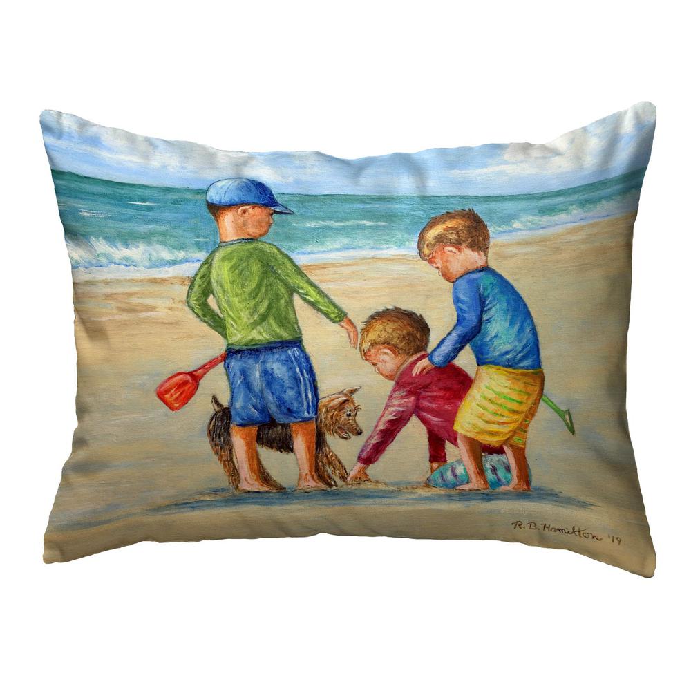Buried Treasure No Cord Pillow 16x20. Picture 1