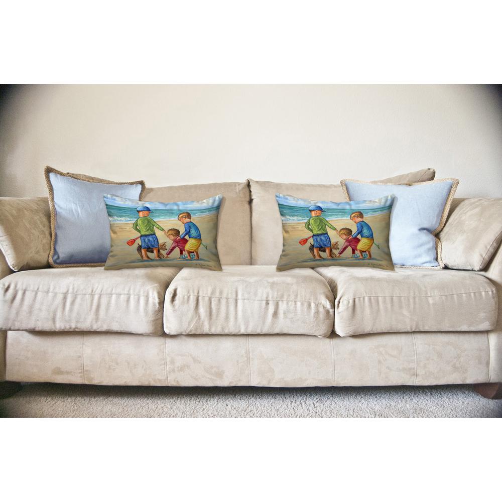 Buried Treasure No Cord Pillow 16x20. Picture 2