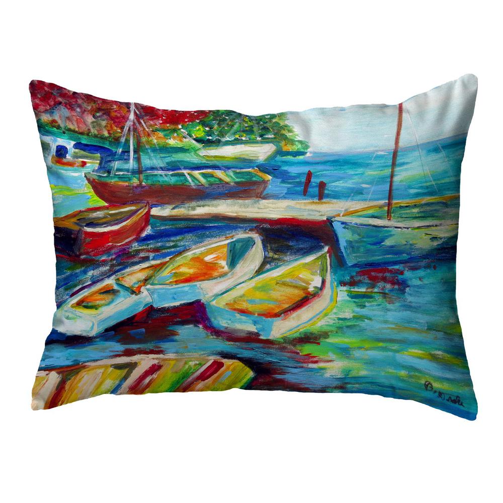 Betsy's Marina II No Cord Pillow, 16x20. Picture 1
