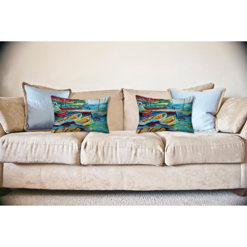 Betsy's Marina II No Cord Pillow, 16x20. Picture 2