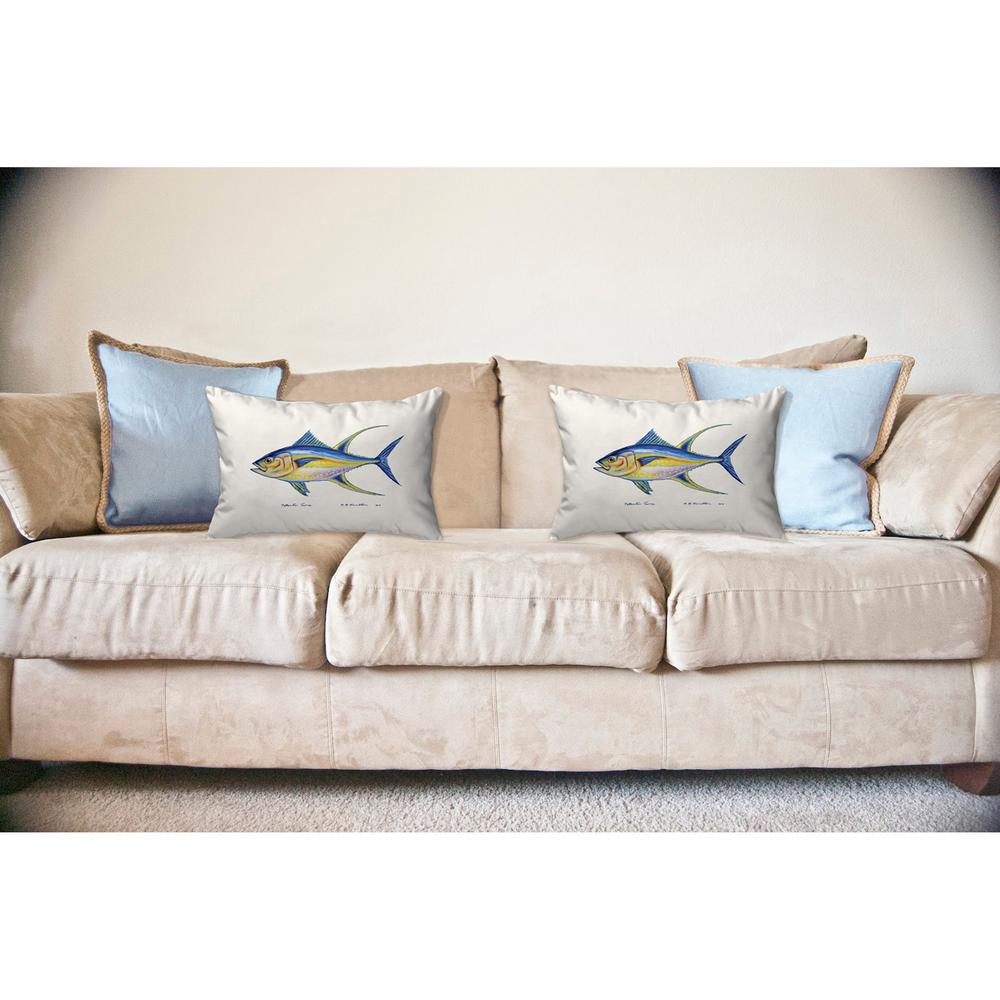 Tuna No Cord Pillow 16x20. Picture 2