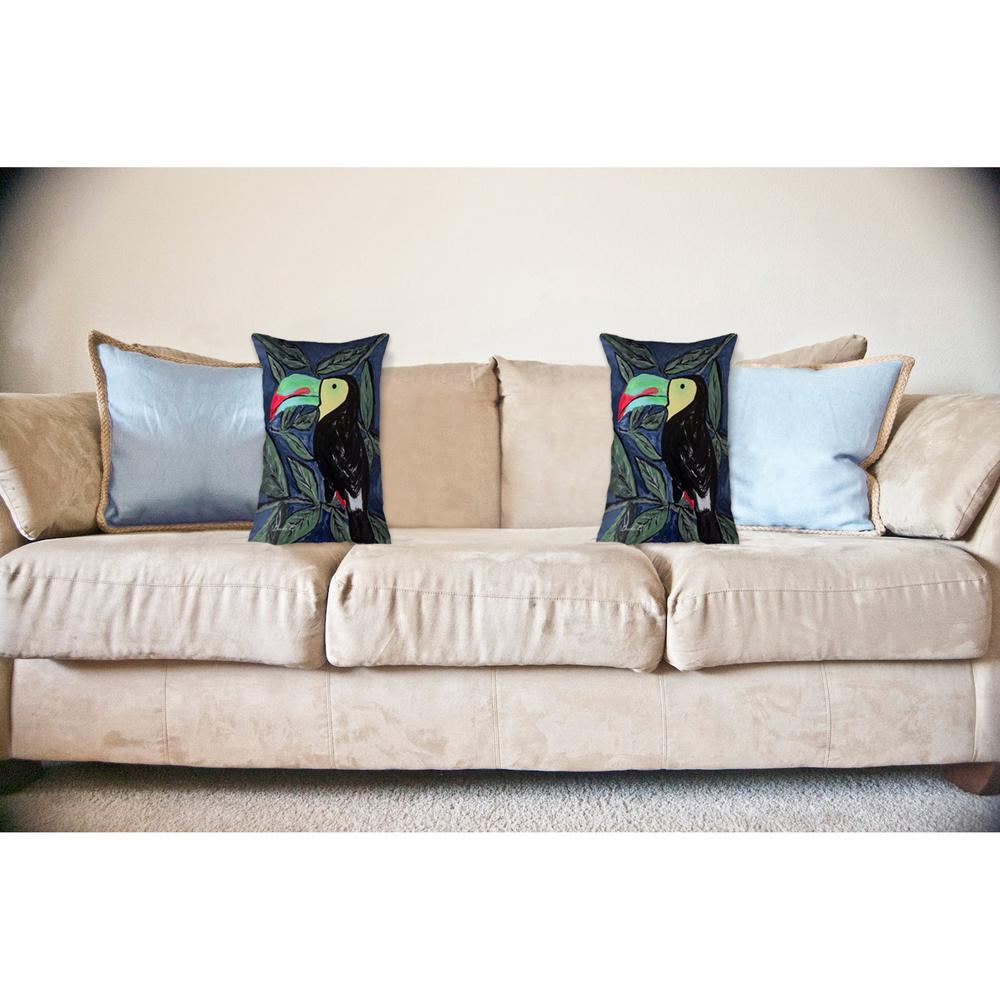 Toucan 16x20 No Cord Pillow. Picture 2