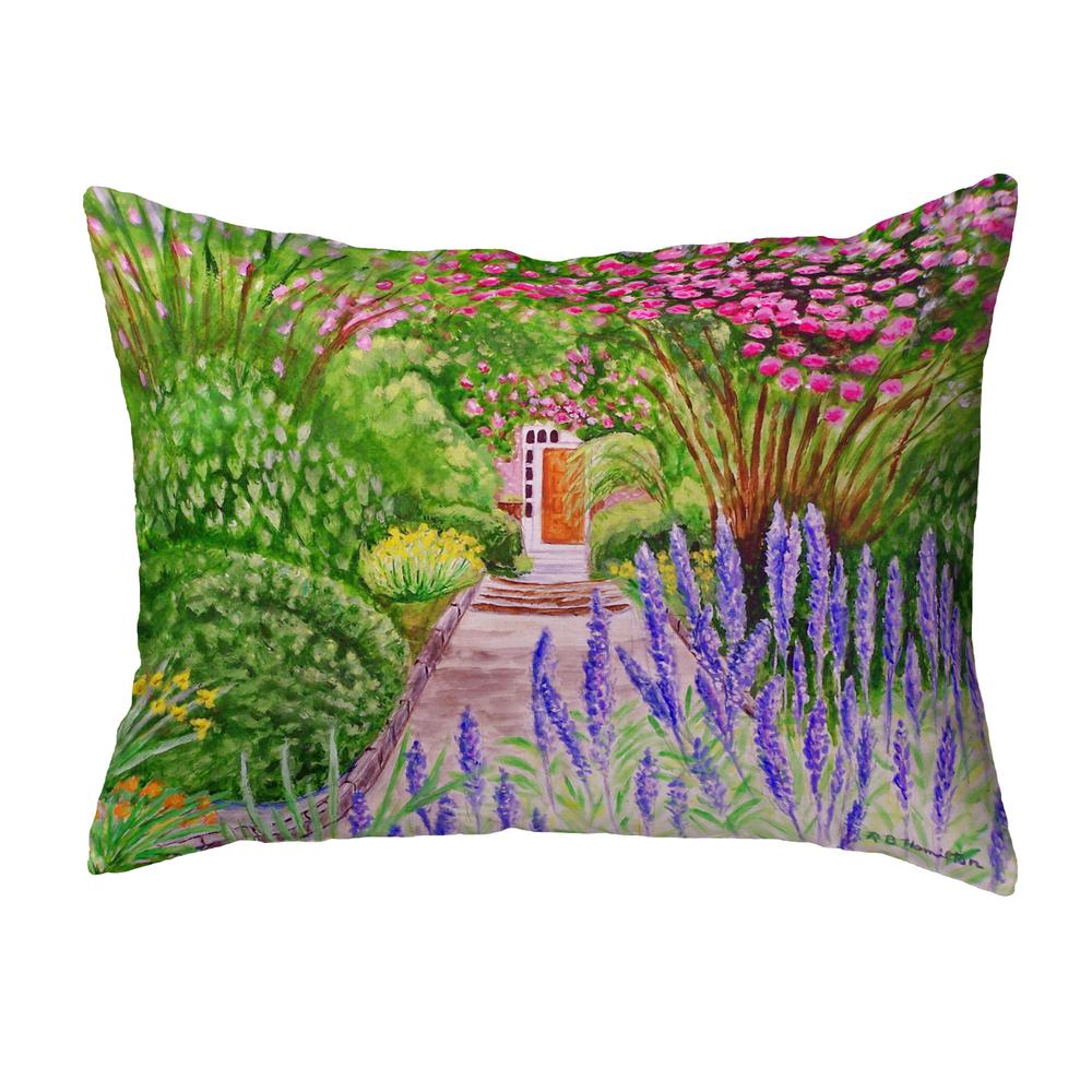 Garden Door No Cord Pillow 16x20. Picture 1