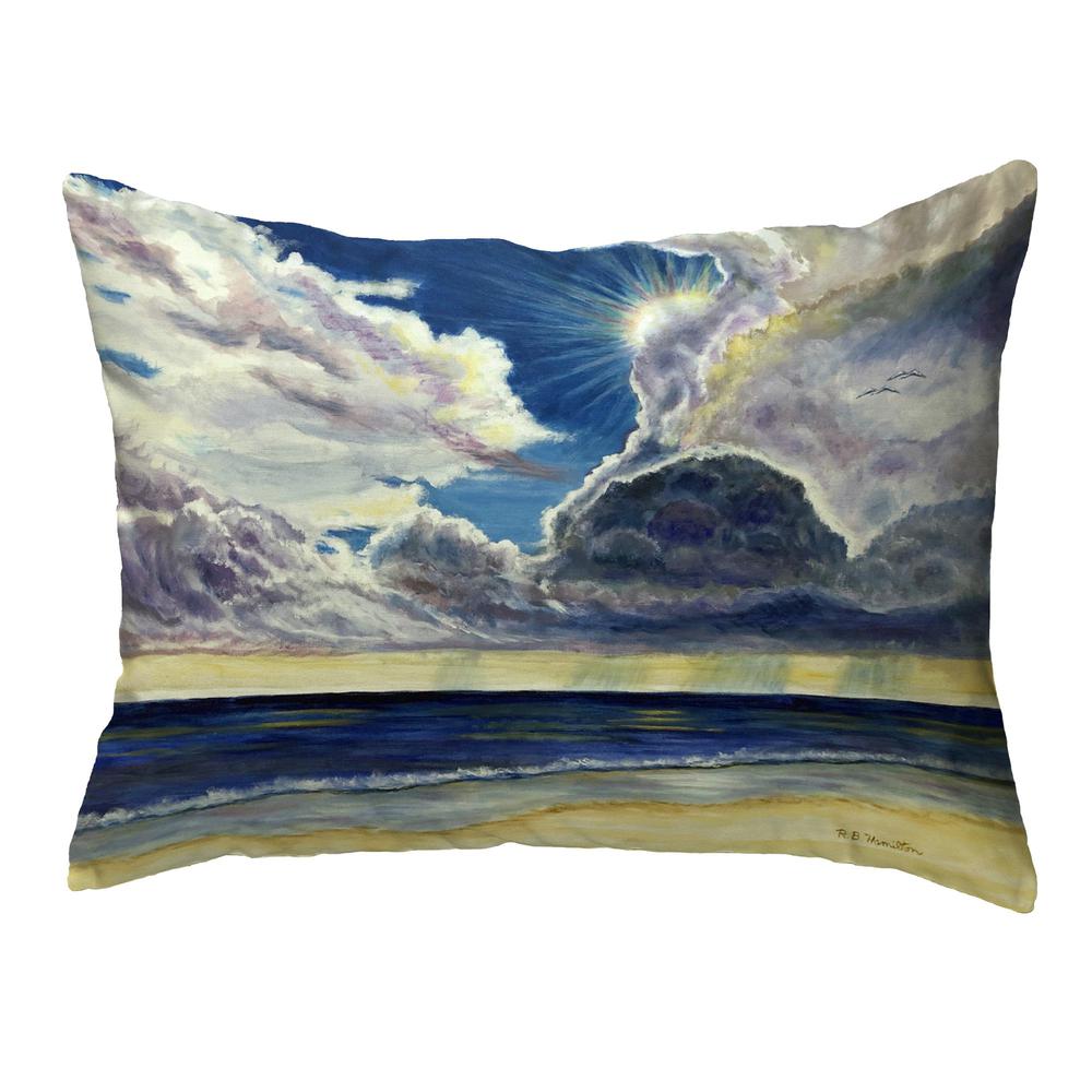 Breaking Through Large Noncorded Pillow. Picture 1