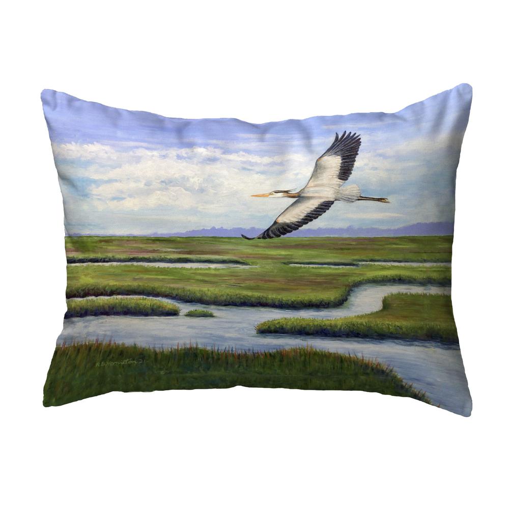 Marsh Flying No Cord Pillow 16x20. Picture 1