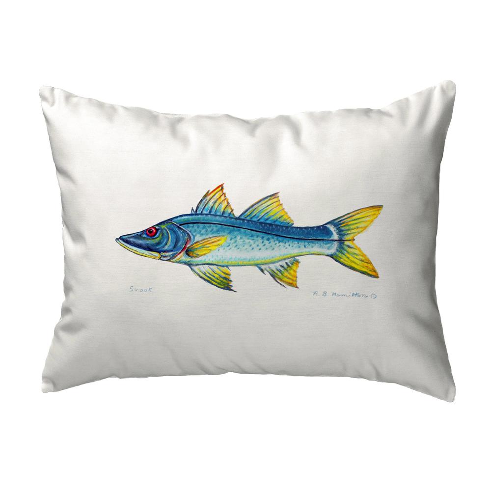 Snook No Cord Pillow 16x20. Picture 1