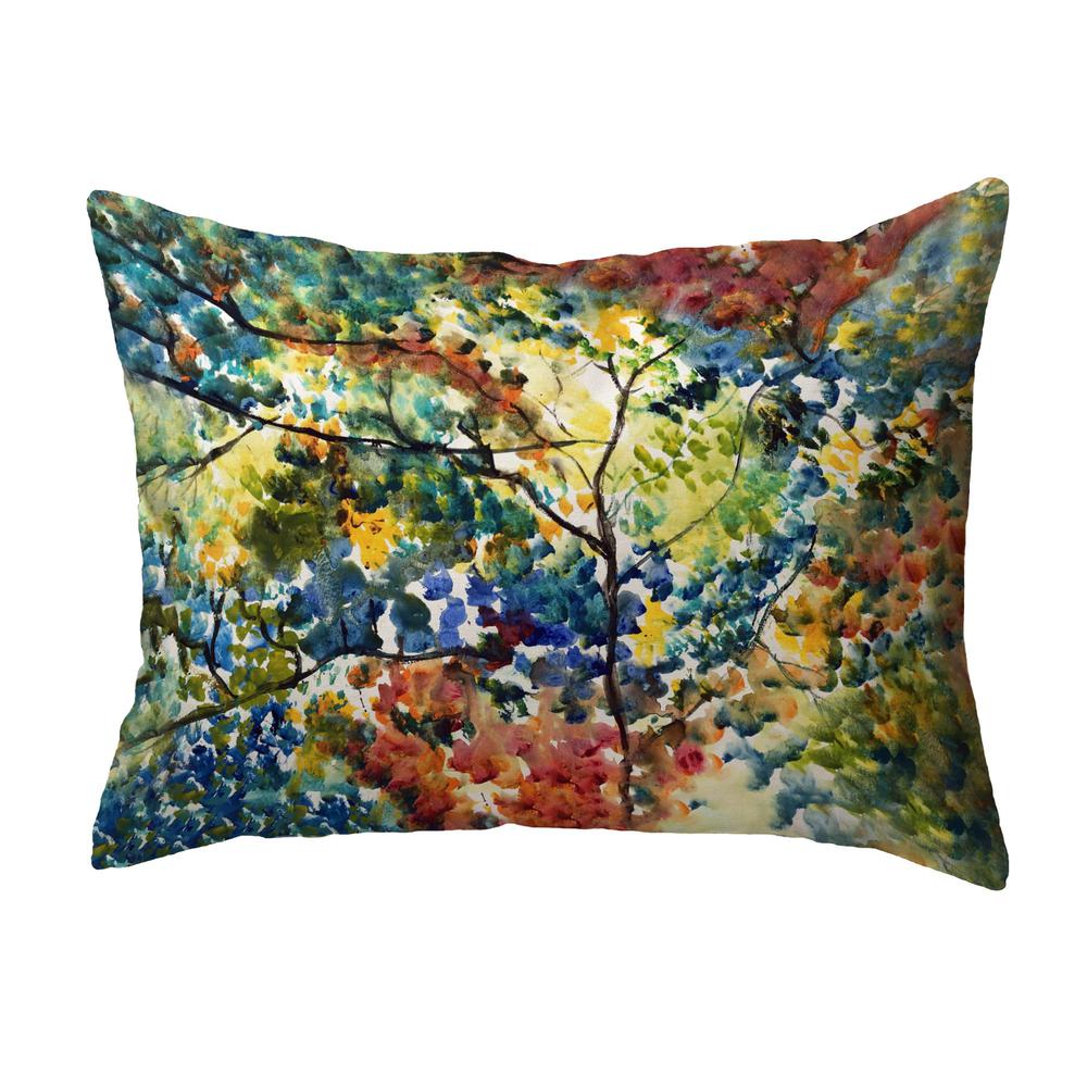 Fall Leaves No Cord Pillow 16x20. Picture 1