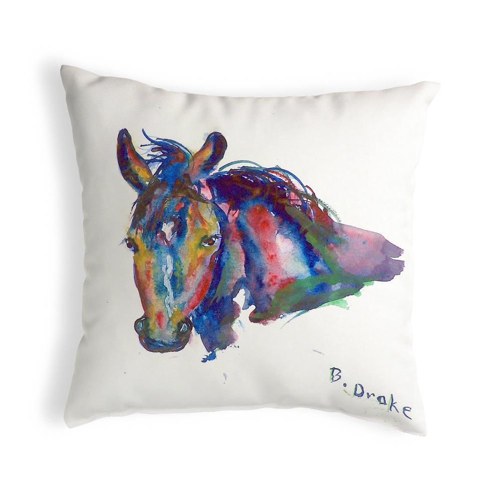 Nellie - Horse No Cord Pillow 16x20. Picture 1