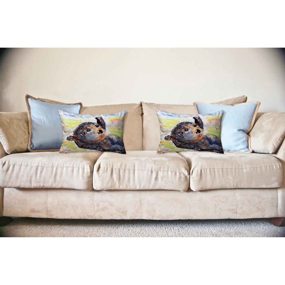 Otter No Cord Pillow 16x20. Picture 2