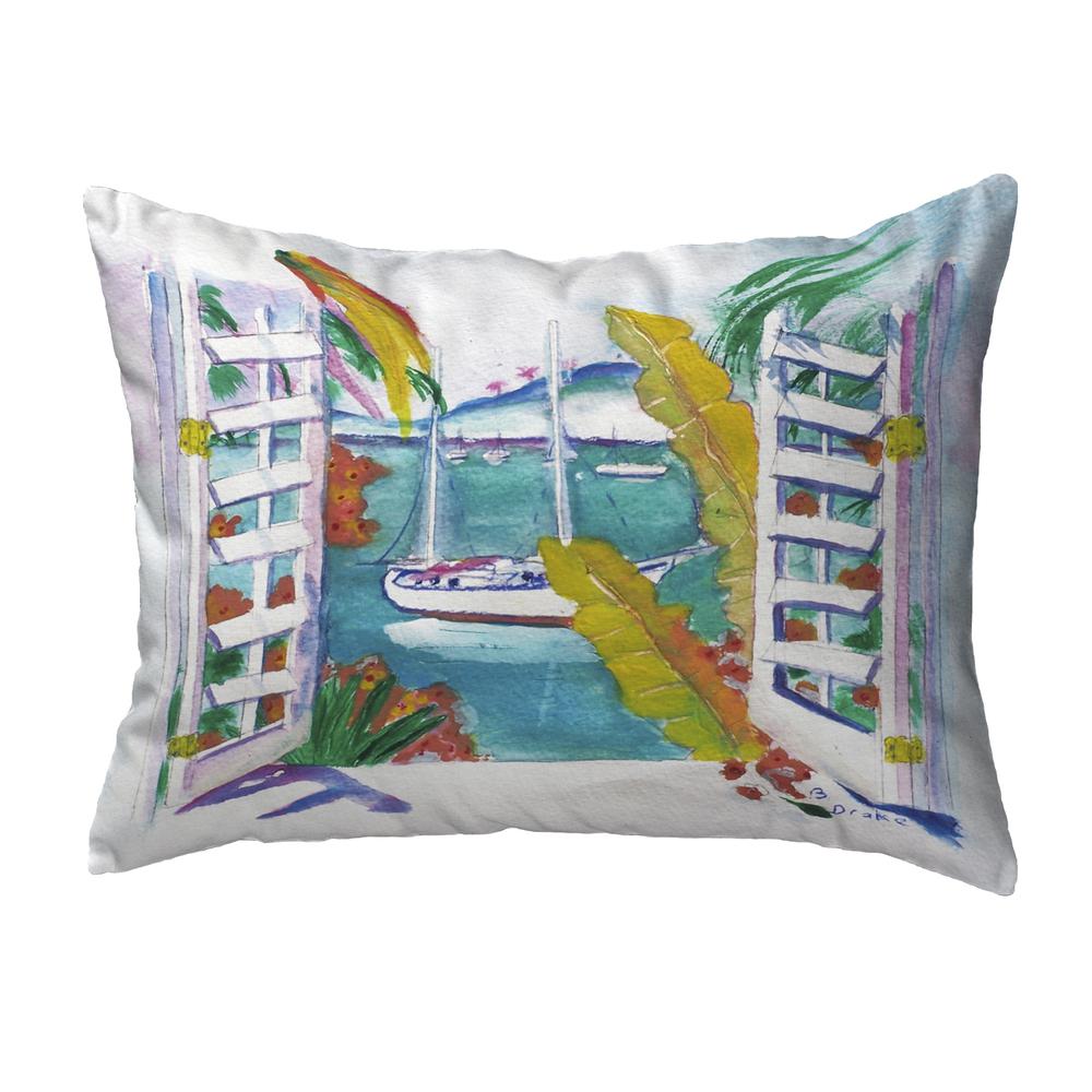 Bay View No Cord Pillow 16x20. Picture 1