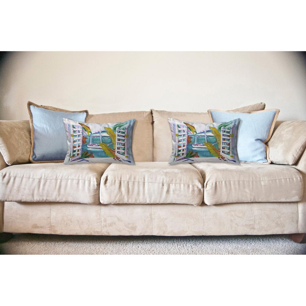 Bay View No Cord Pillow 16x20. Picture 2
