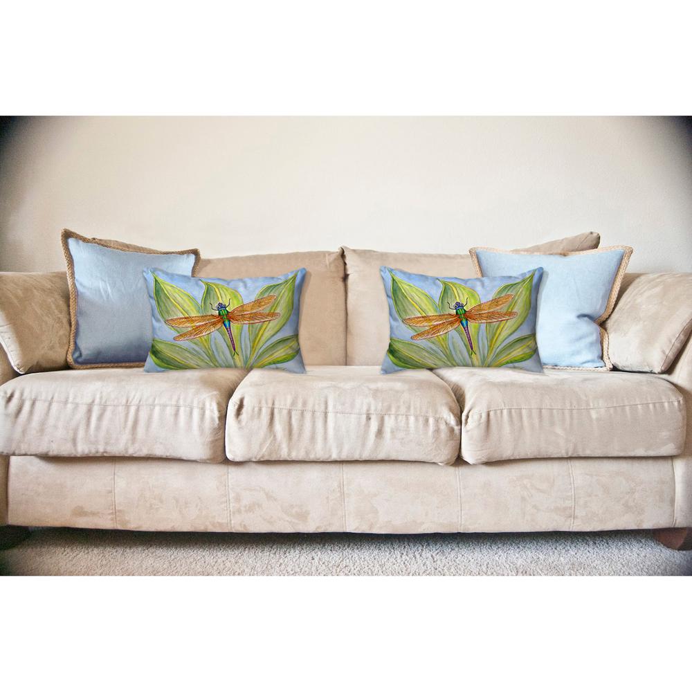 Dick's DragonFly No Cord Pillow 16x20. Picture 2
