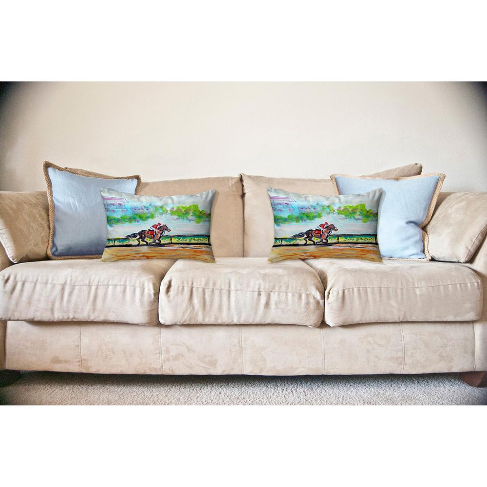 Inside Track No Cord Pillow 16x20. Picture 2