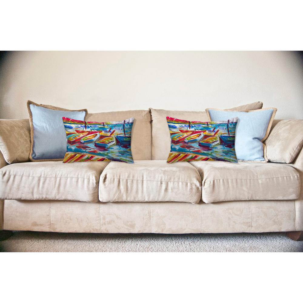 Betsy's Marina II No Cord Pillow 16x20. Picture 2