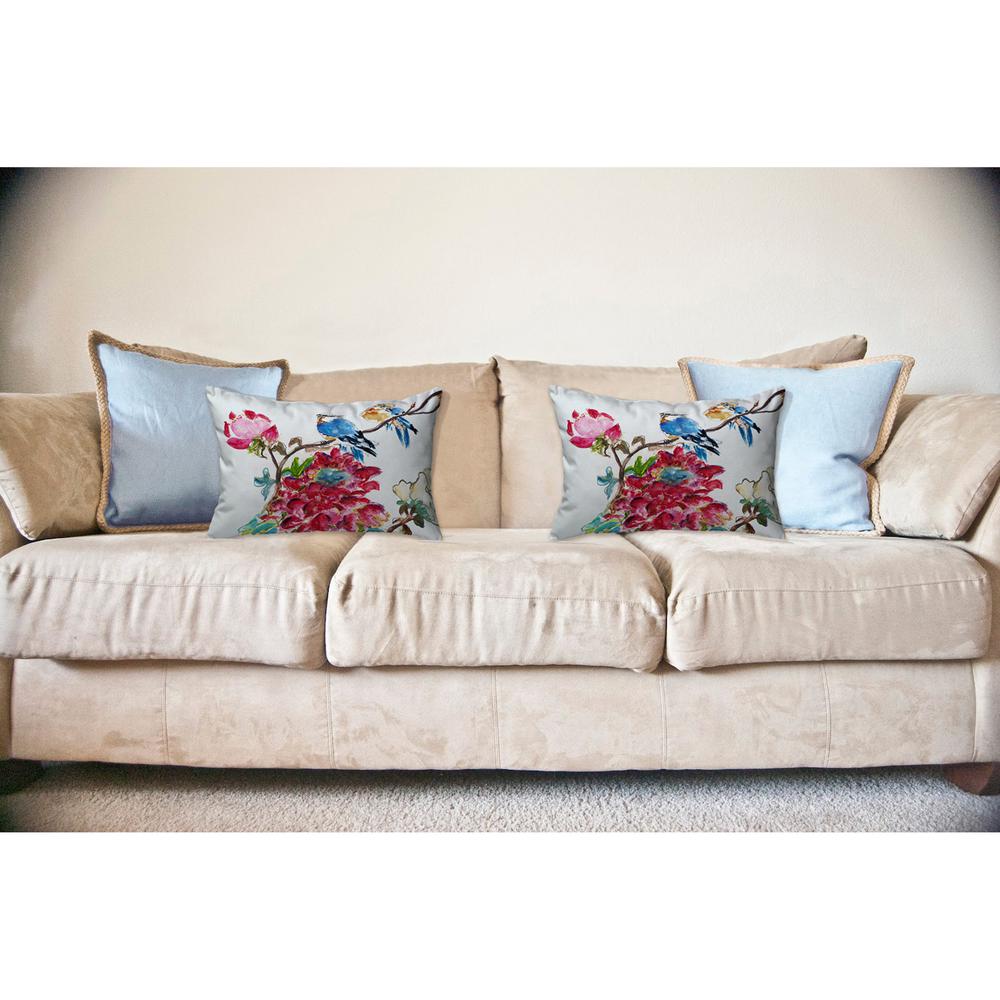 Camelia No Cord Pillow 16x20. Picture 2