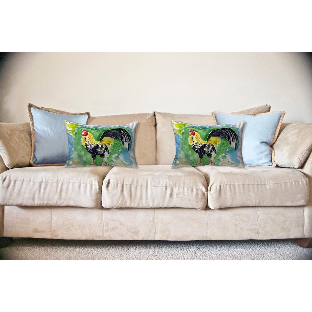 Bantam Rooster No Cord Pillow 16x20. Picture 2
