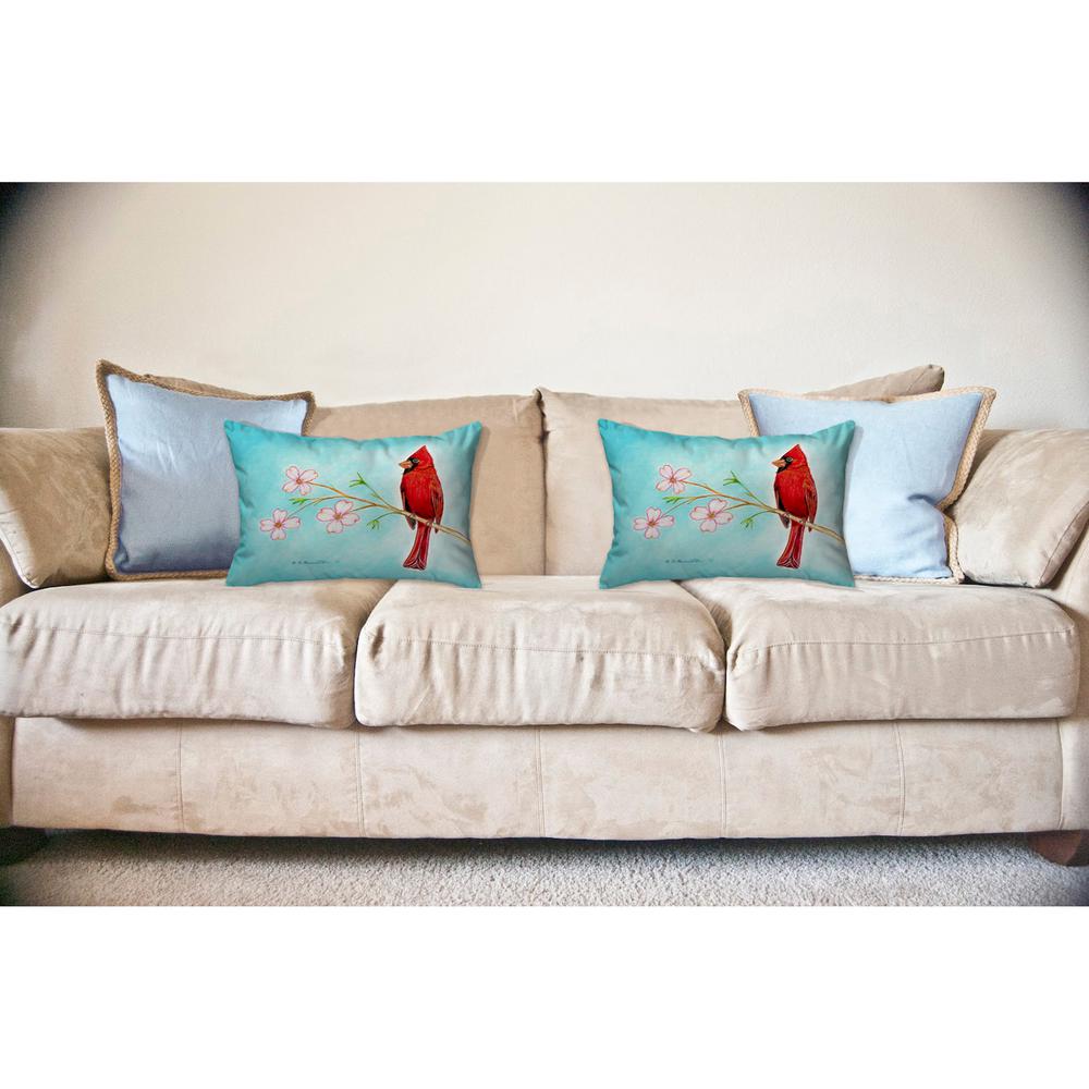 Dick's Cardinal No Cord Pillow 16x20. Picture 2
