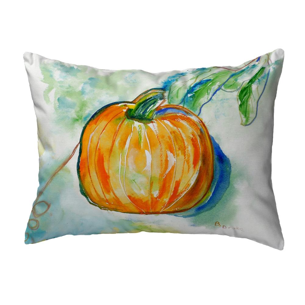 Pumpkin No Cord Pillow 16x20. Picture 1