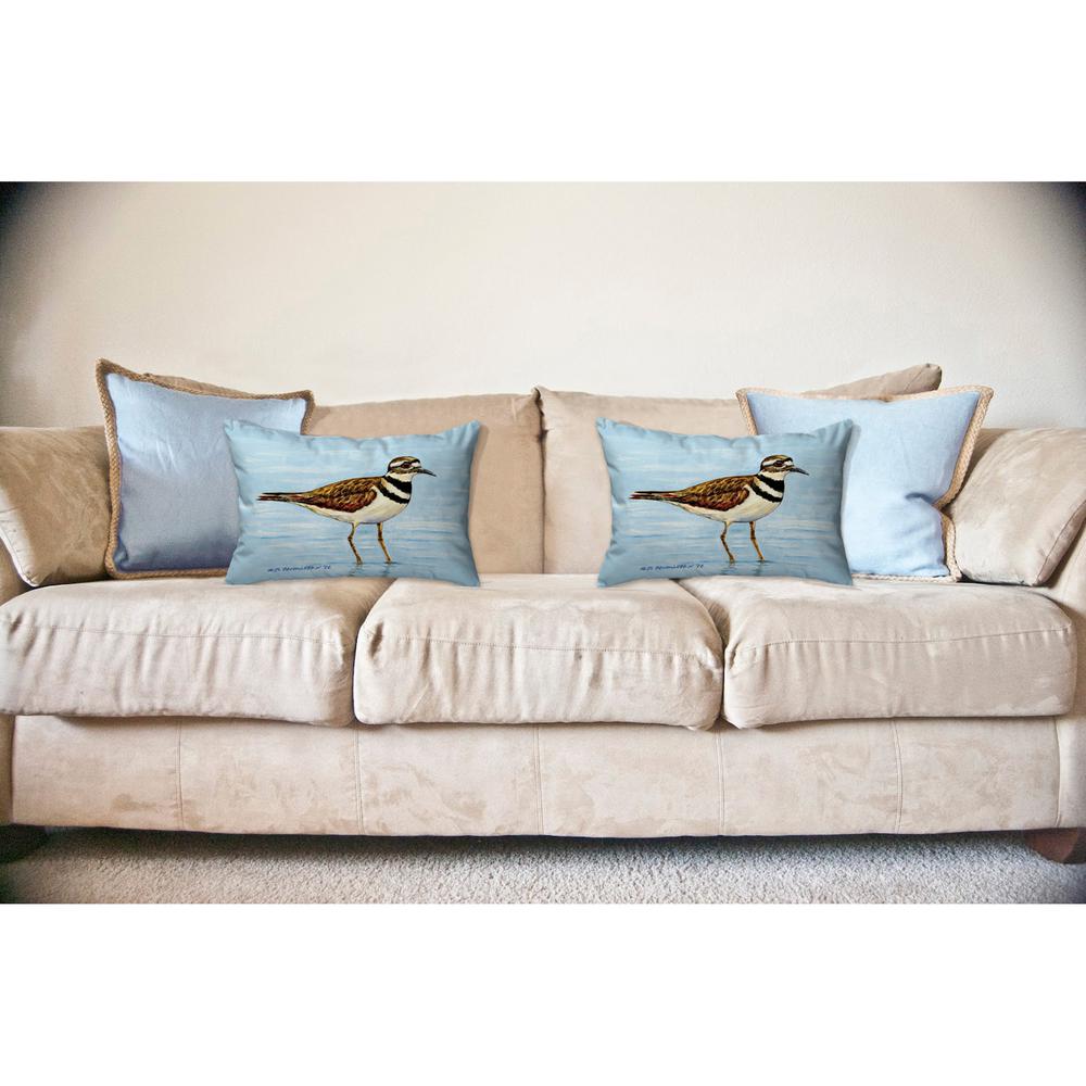 Killdeer No Cord Indoor/Outdoor Pillow 16x20. Picture 2