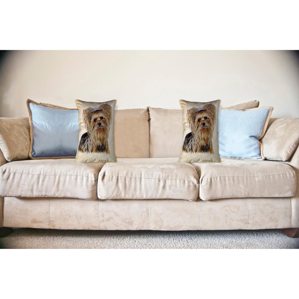 Gabby No Cord Indoor/Outdoor Pillow 16x20. Picture 2