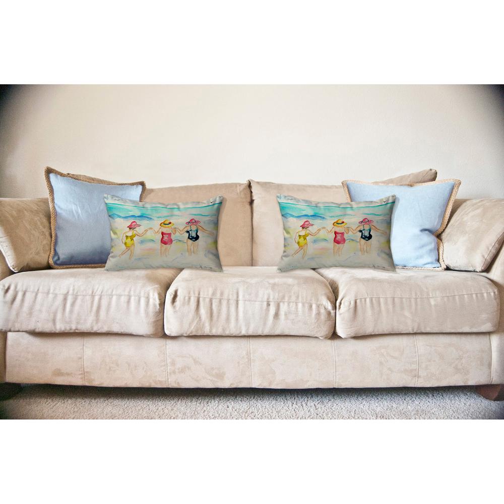 Ladies Wading No Cord Pillow 16x20. Picture 2