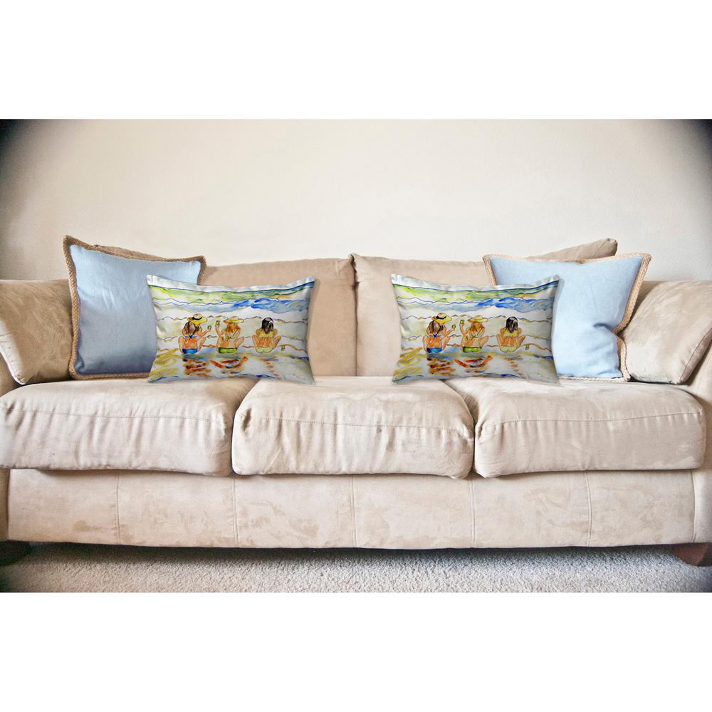 Bottoms Up No Cord Pillow 16x20. Picture 2