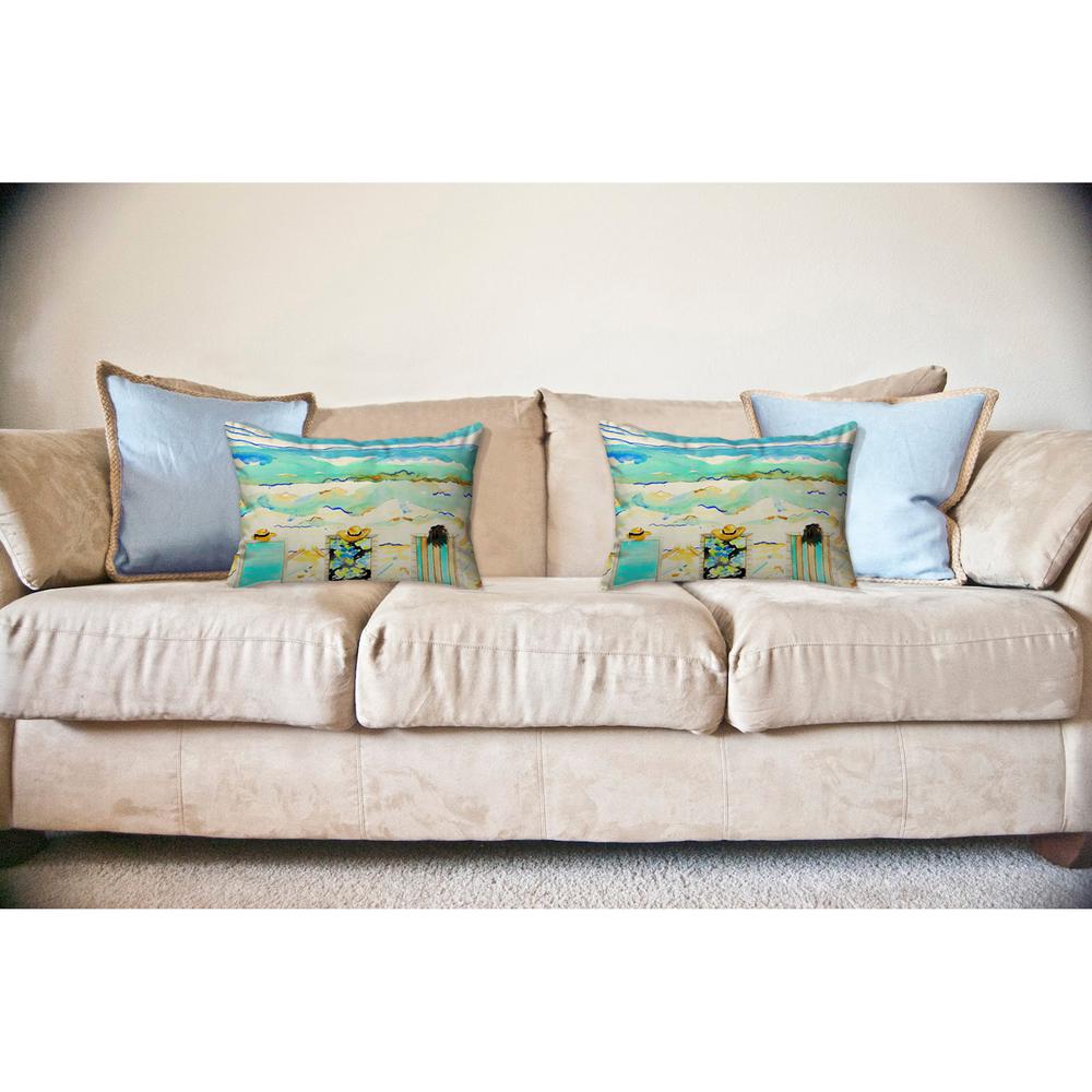 Bottoms Up Again No Cord Pillow 16x20. Picture 2