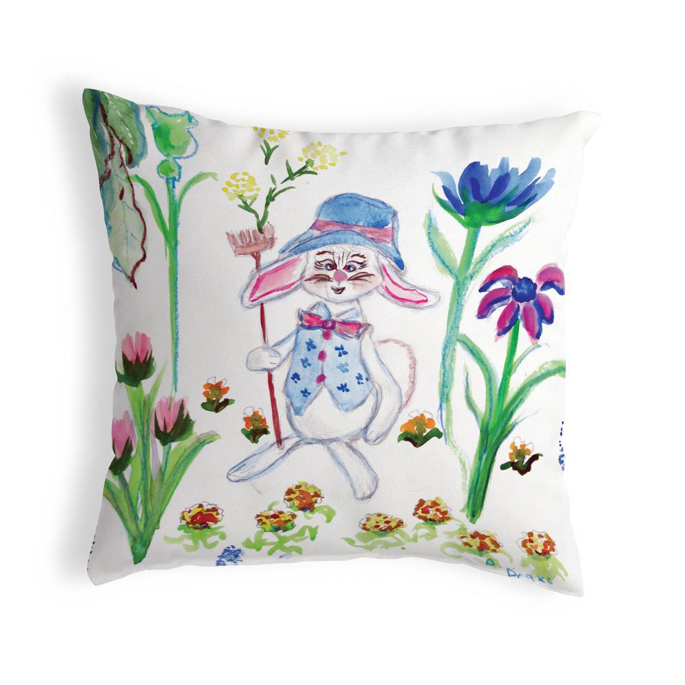 Mrs. Farmer No Cord Pillow 18x18. Picture 1