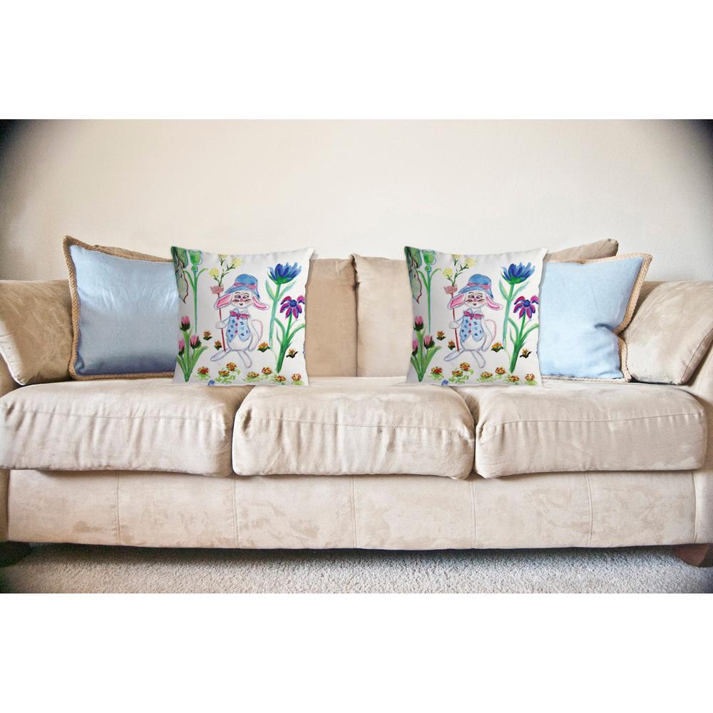 Mrs. Farmer No Cord Pillow 18x18. Picture 2