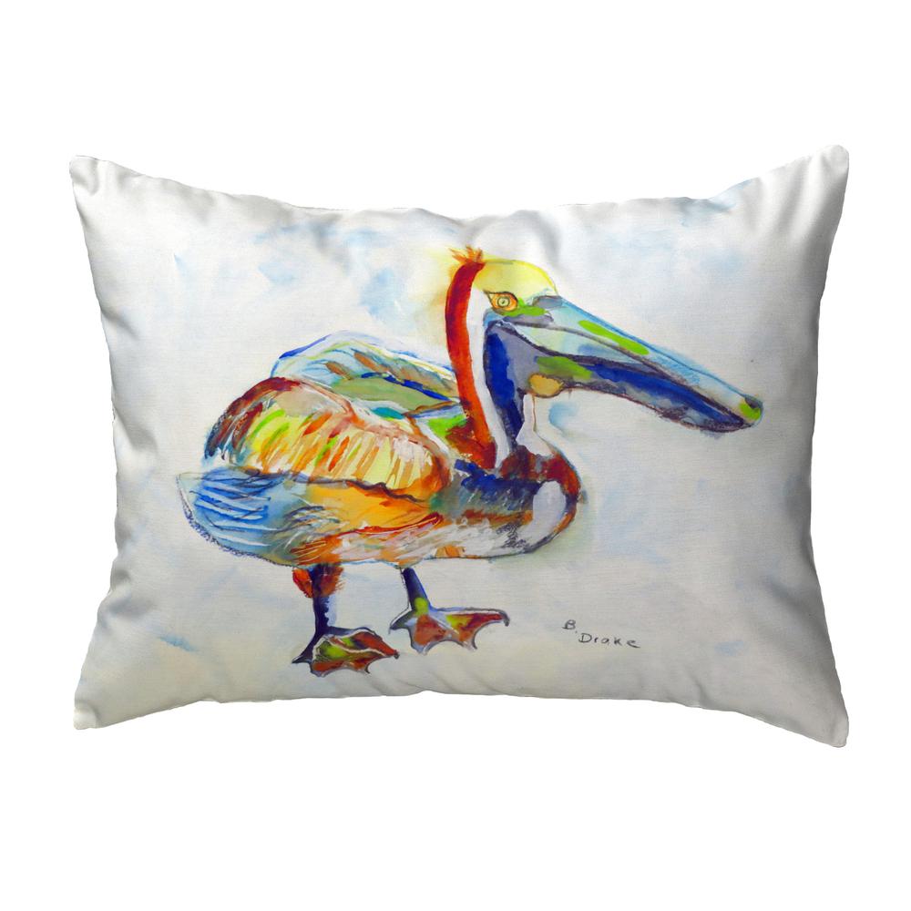 Heathcliff Pelican No Cord Pillow 16x20. Picture 1