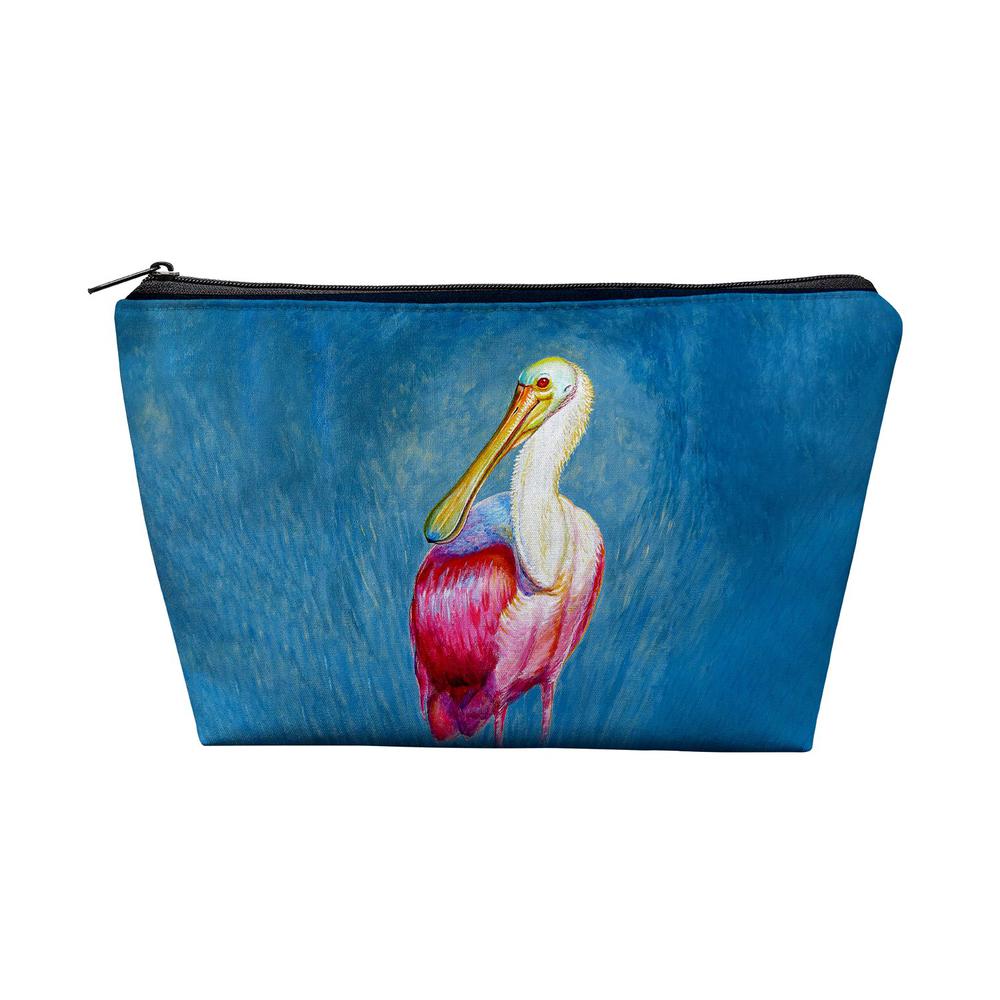Spoonbill Portrait Pouch 8.5x6. Picture 1