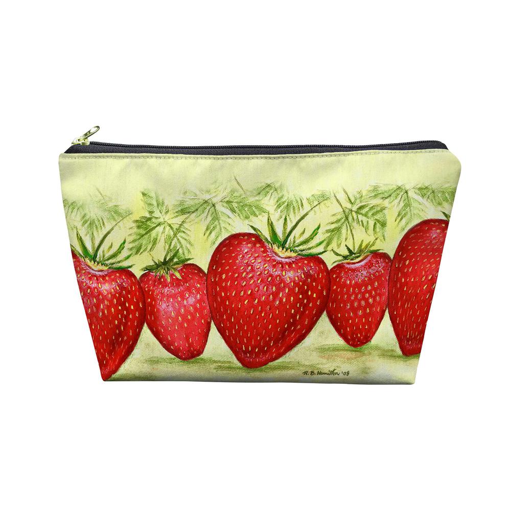 Strawberries Pouch 8.5x6. Picture 1