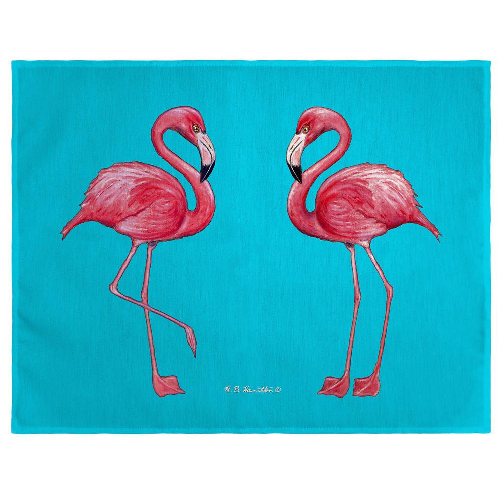 Flamingos Place Mat Set of 4. Picture 1