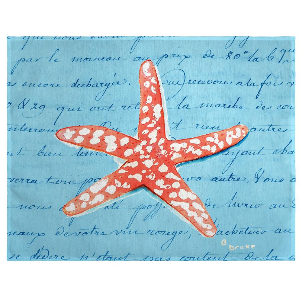 Coral Starfish Place Mat Set of 4. Picture 1