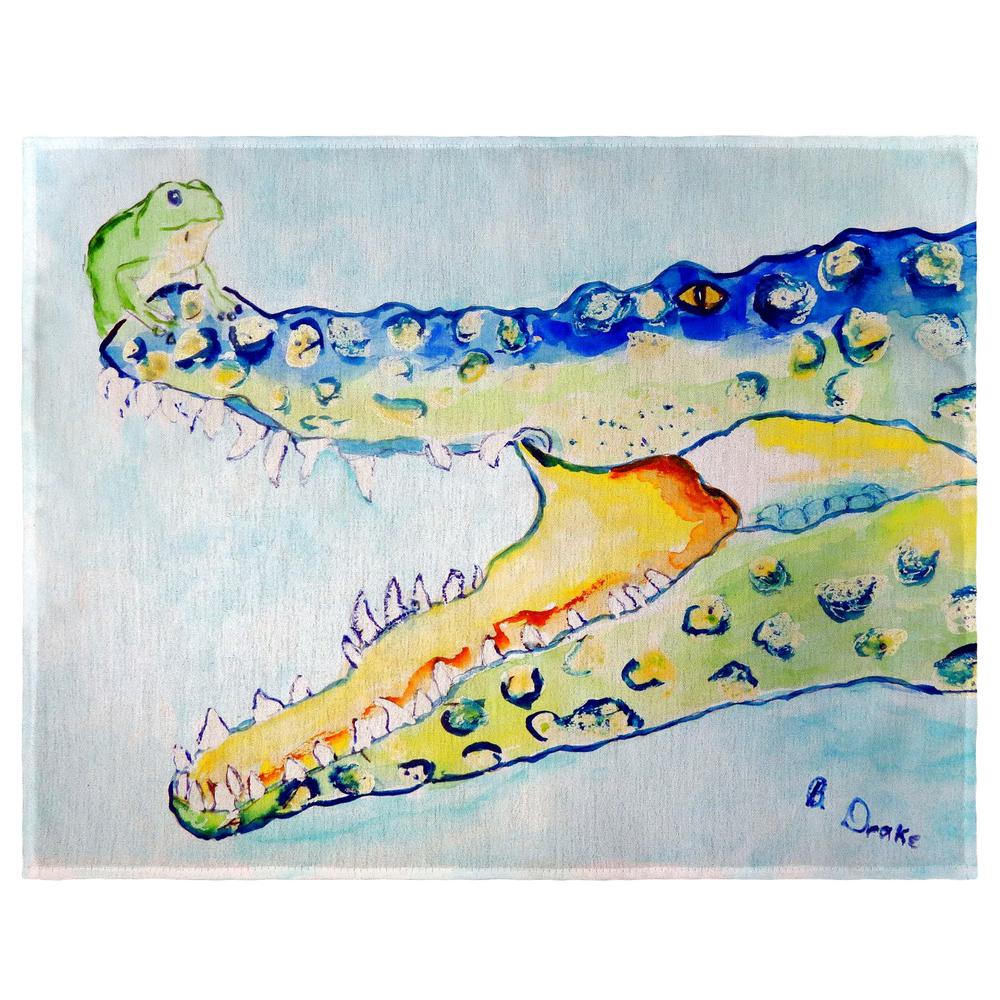 Crocodile & Frog Place Mat Set of 4. Picture 1