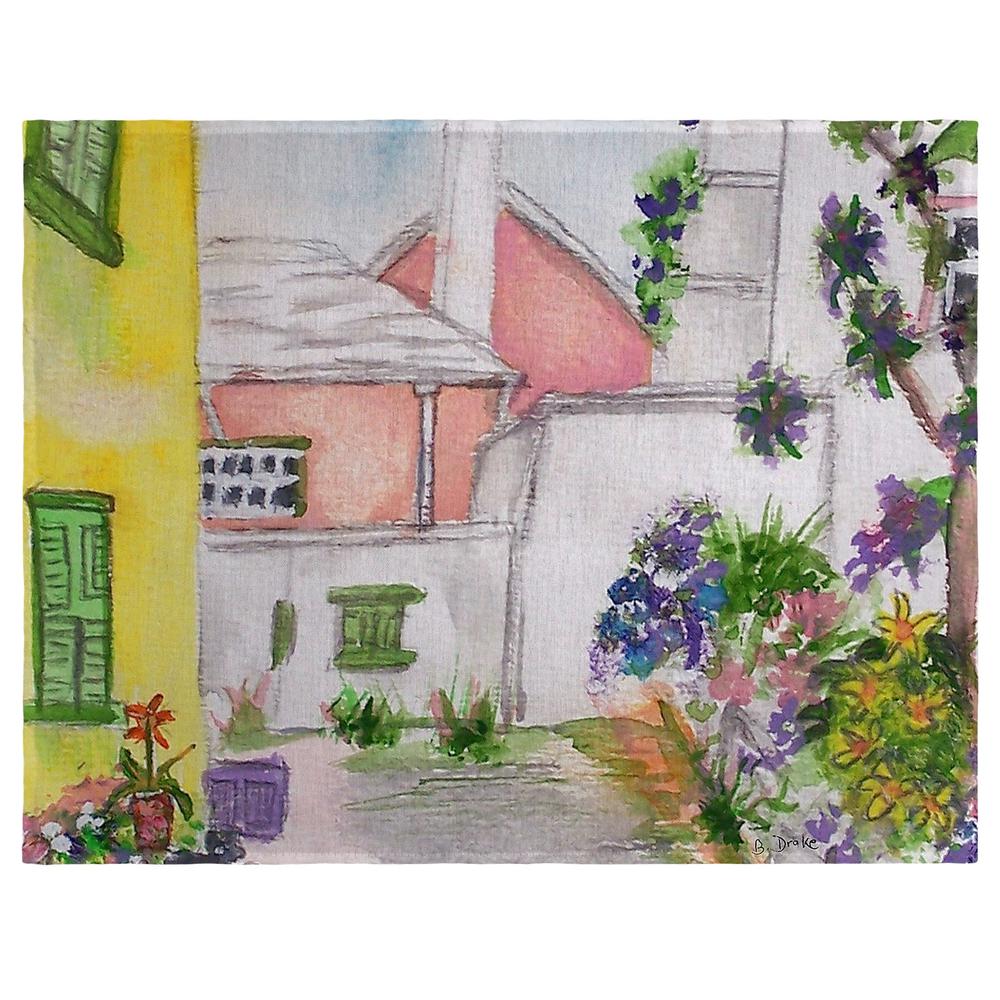 Yellow House Place Mat Set of 4. Picture 1