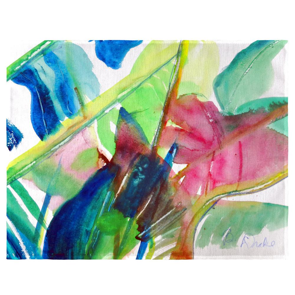 Pink Palms Place Mat Set of 4. Picture 1