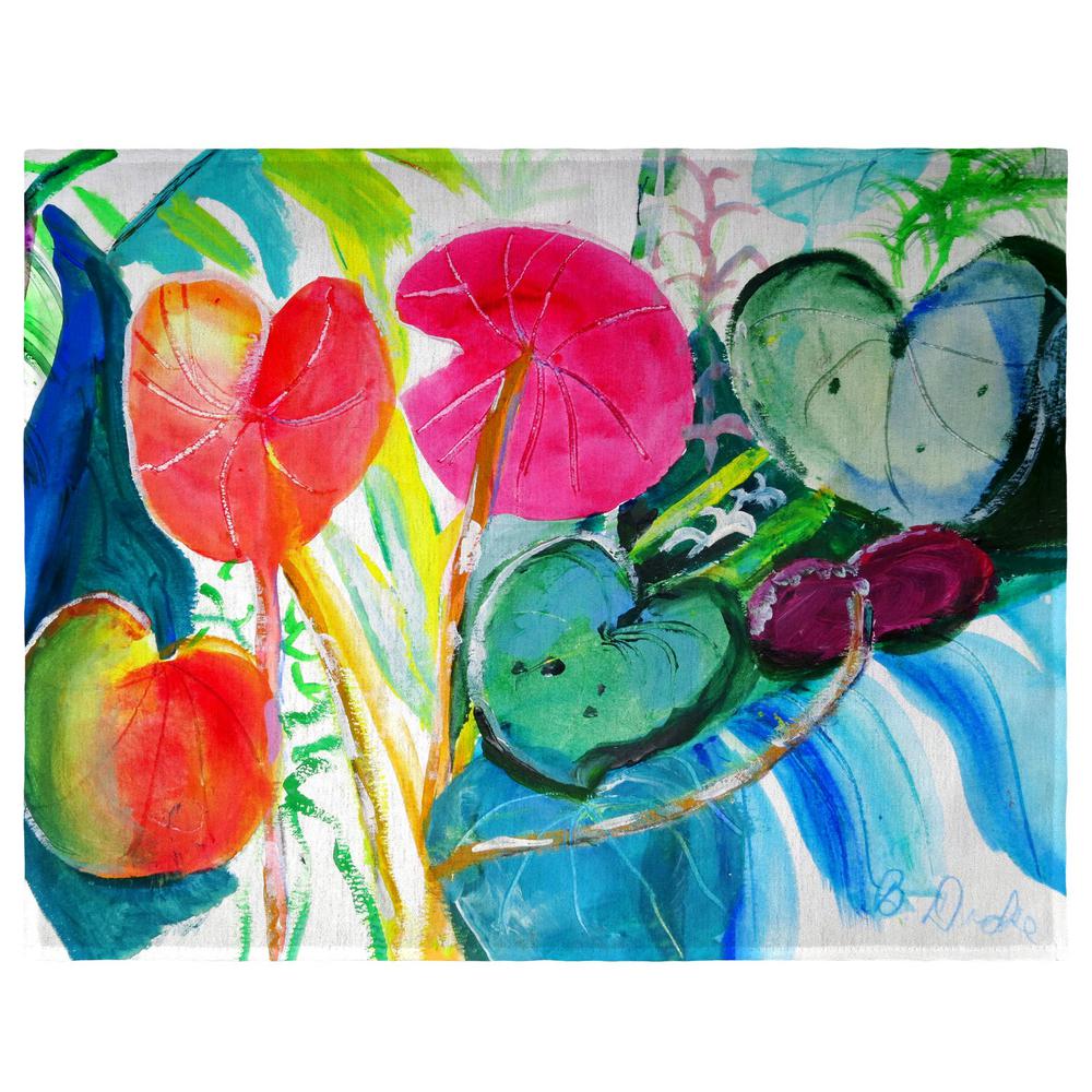 Cyclamen Plant Place Mat Set of 4. Picture 1