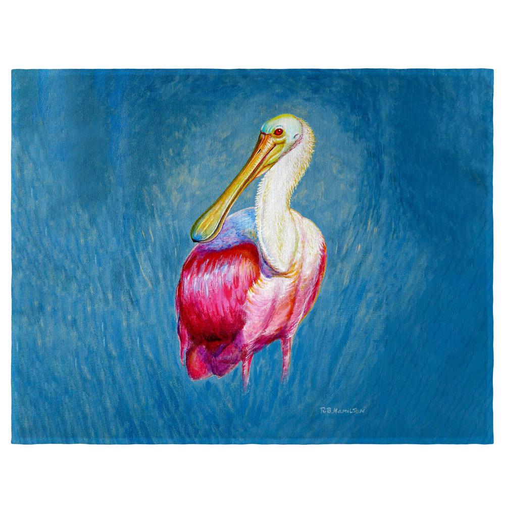 Spoonbill Portrait Place Mat Set of 4. Picture 1