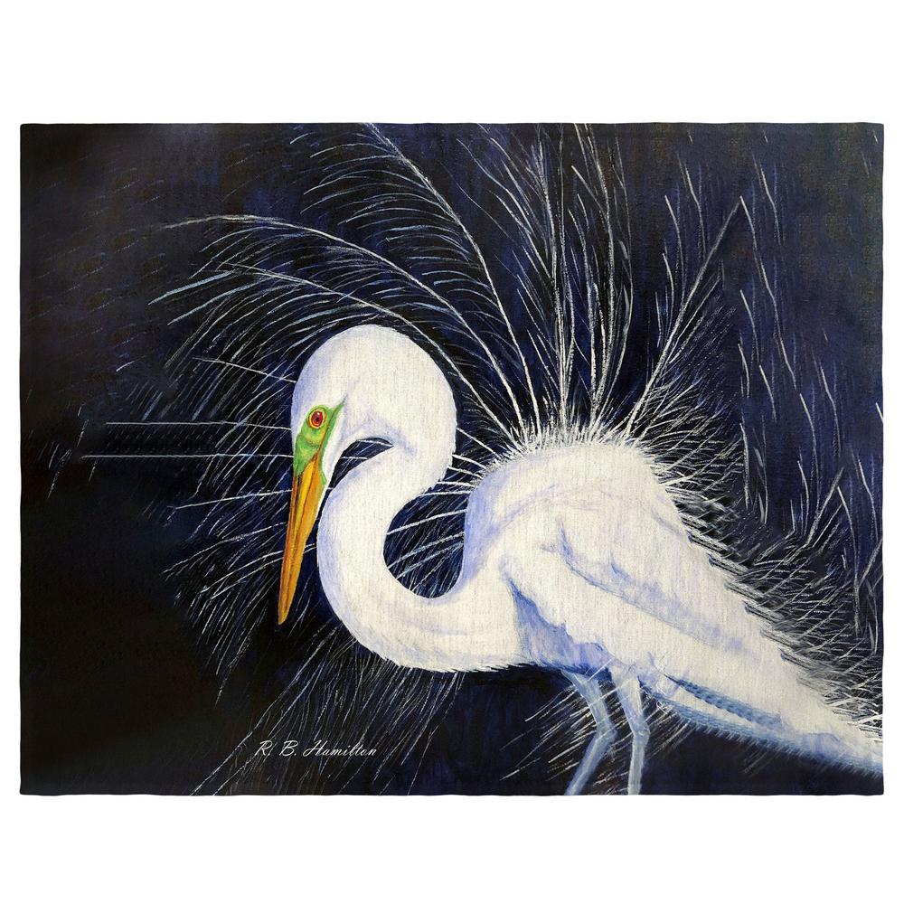 Breeding Egret Place Mat Set of 4. Picture 1