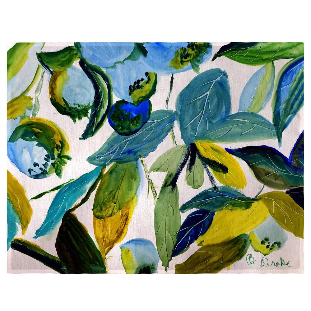 Betsy's Blueberries Place Mat Set of 4. Picture 1