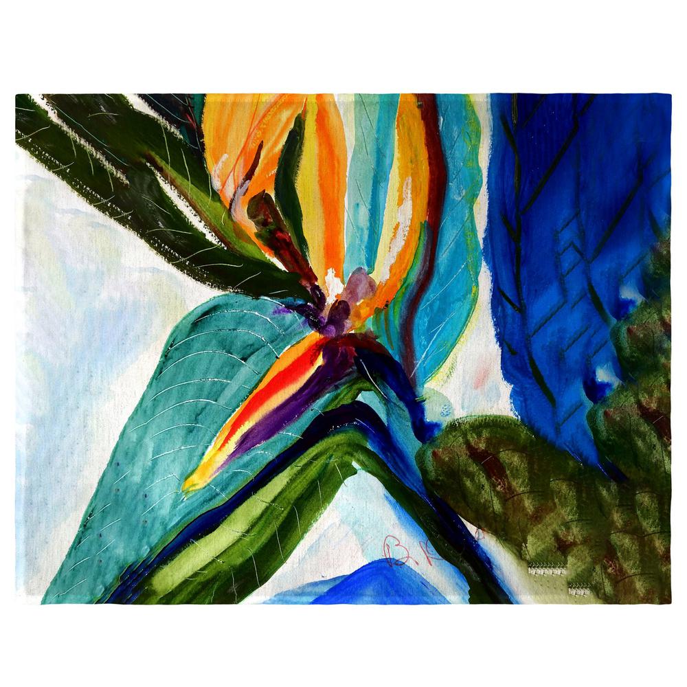Teal Paradise Place Mat Set of 4. Picture 1
