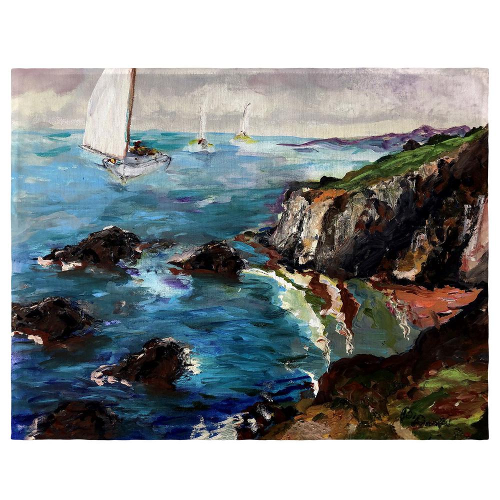 Sailing the Cliffs Place Mat Set of 4. Picture 1
