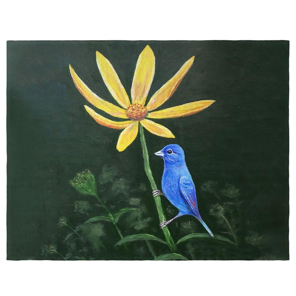 Indigo Bunting Place Mat Set of 4. Picture 1
