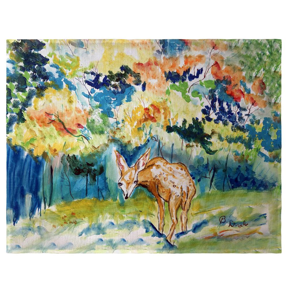 Fall Fawn Place Mat Set of 4. Picture 1