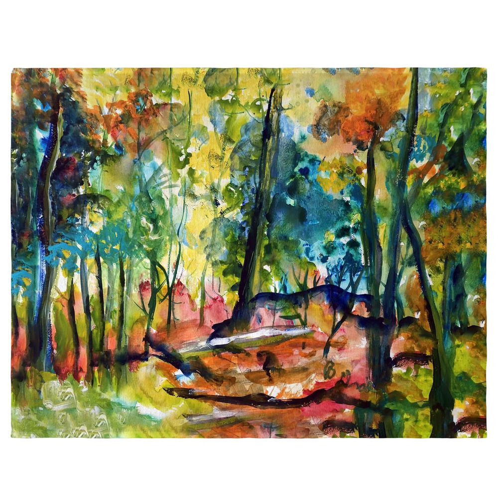 Fall Forest Place Mat Set of 4. Picture 1