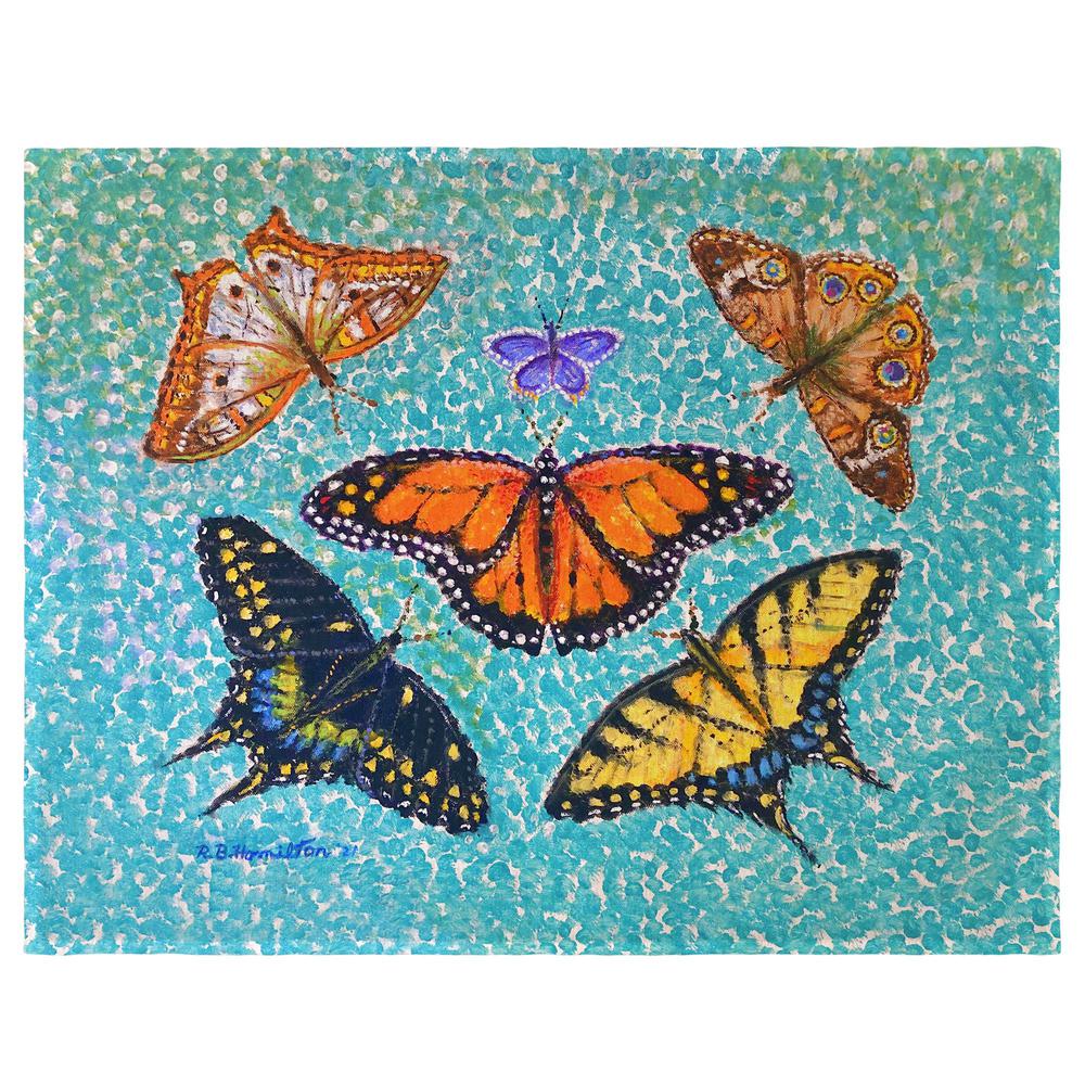 Butterfly Arrangement Place Mat Set of 4. Picture 1