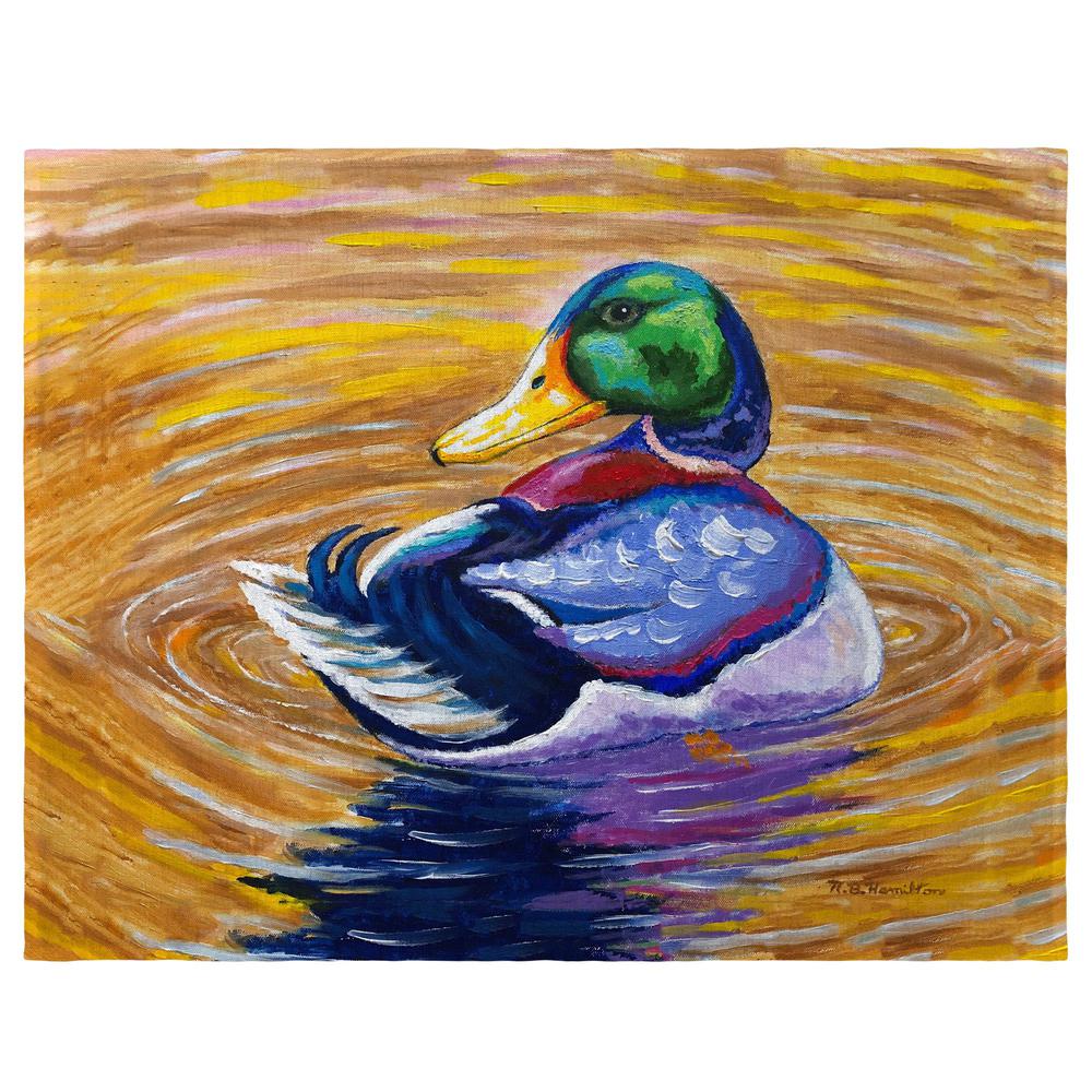 Duck Looking Place Mat Set of 4. Picture 1