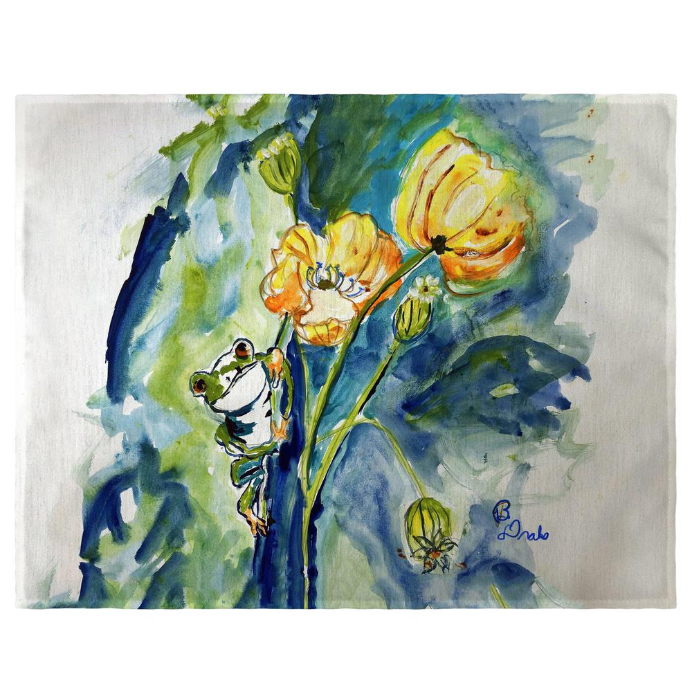 Frog & Flower Place Mat Set of 4. Picture 1